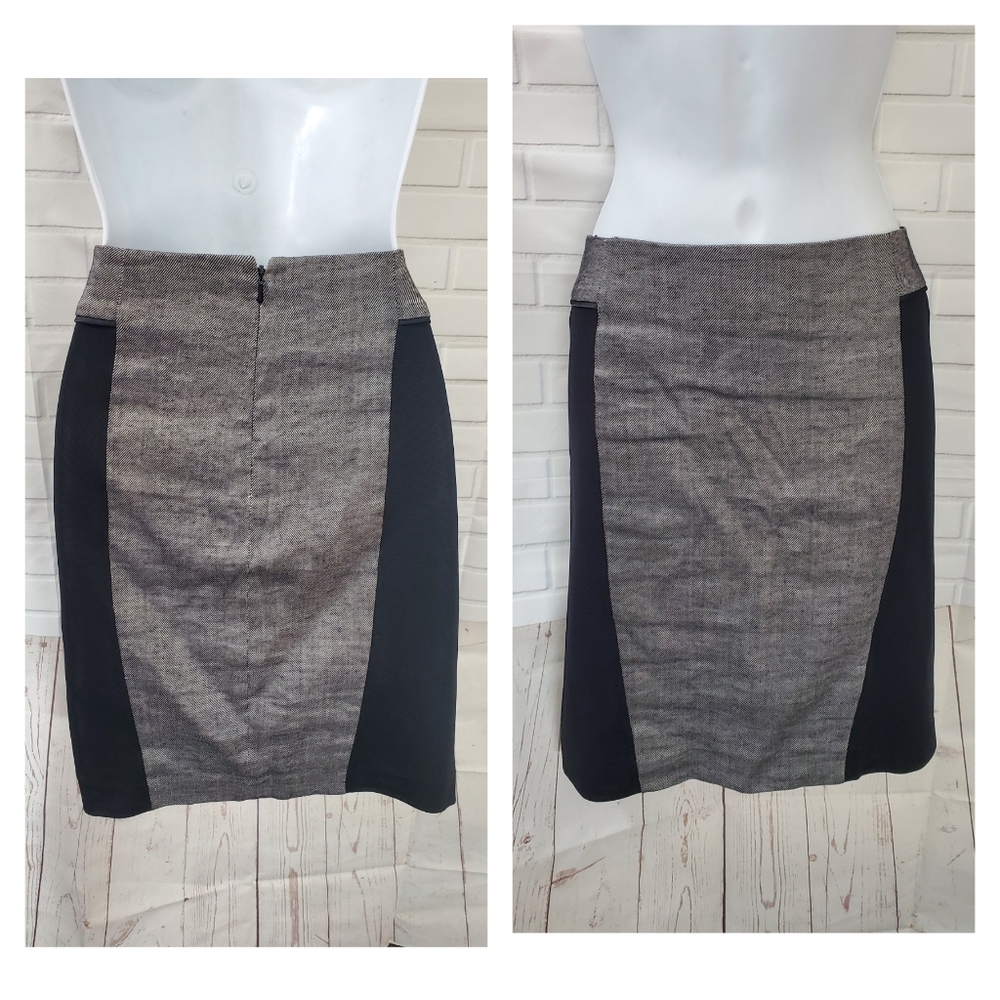 Bebe Suit Gray and Black Skirt
